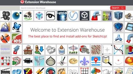 SketchUp_Extension Warehouse